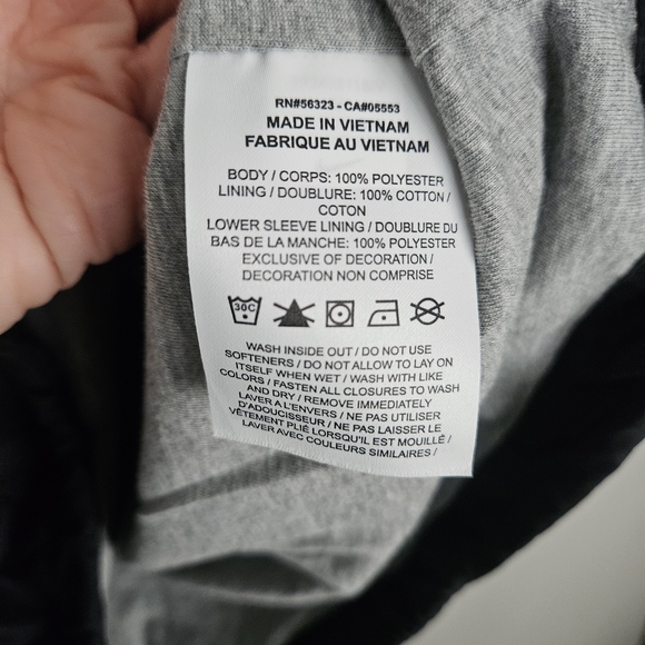 NEW Nike Men's Black Windbreaker Coat Jacket Size Medium M - Picture 4 of 5